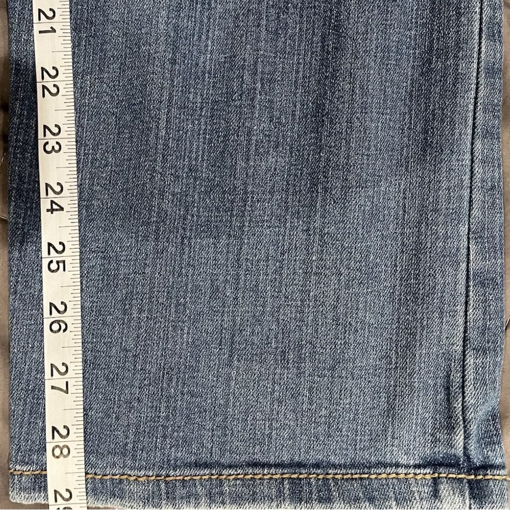Justice Jeans Womens 12 1/2 Blue Skinny Regular Fit Denim Wash Stretch Ladies - Picture 7 of 8